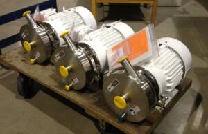 Sanitary Centrifugal Pumps with TEFC Motors